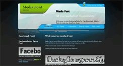 Desktop Screenshot of mediafont.com